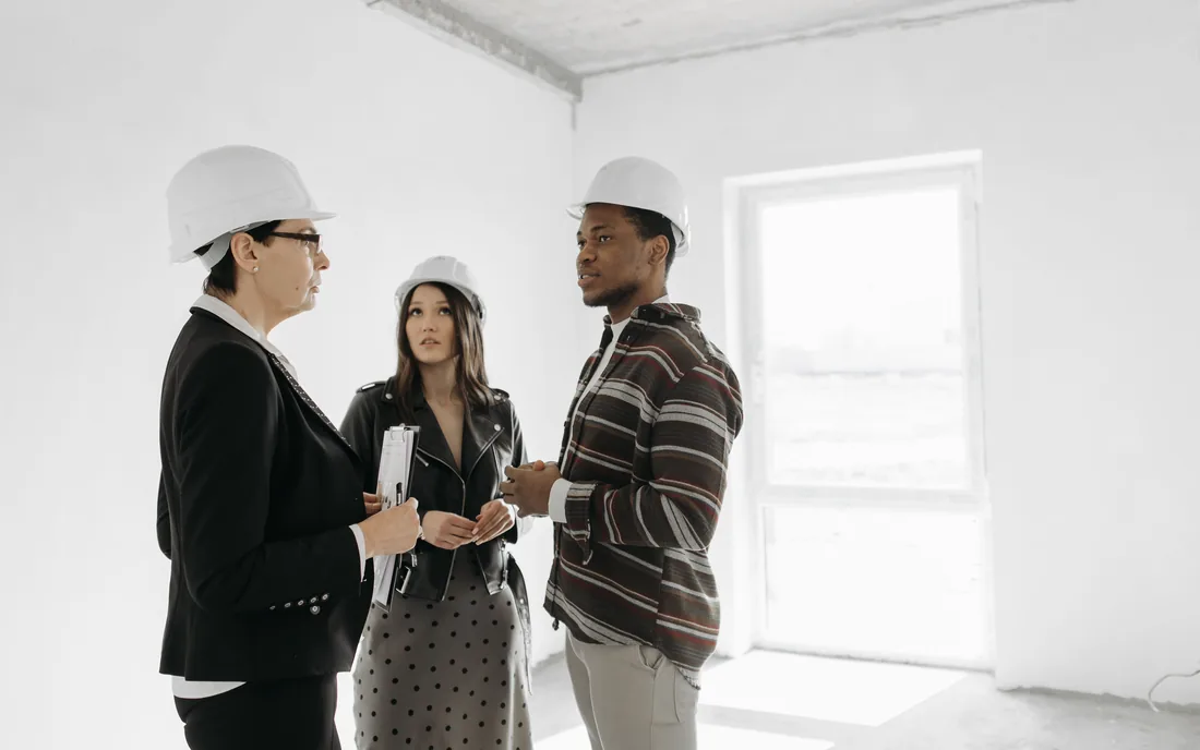 CtrlSpace coordinating on site with the contractor and electrician during renovation